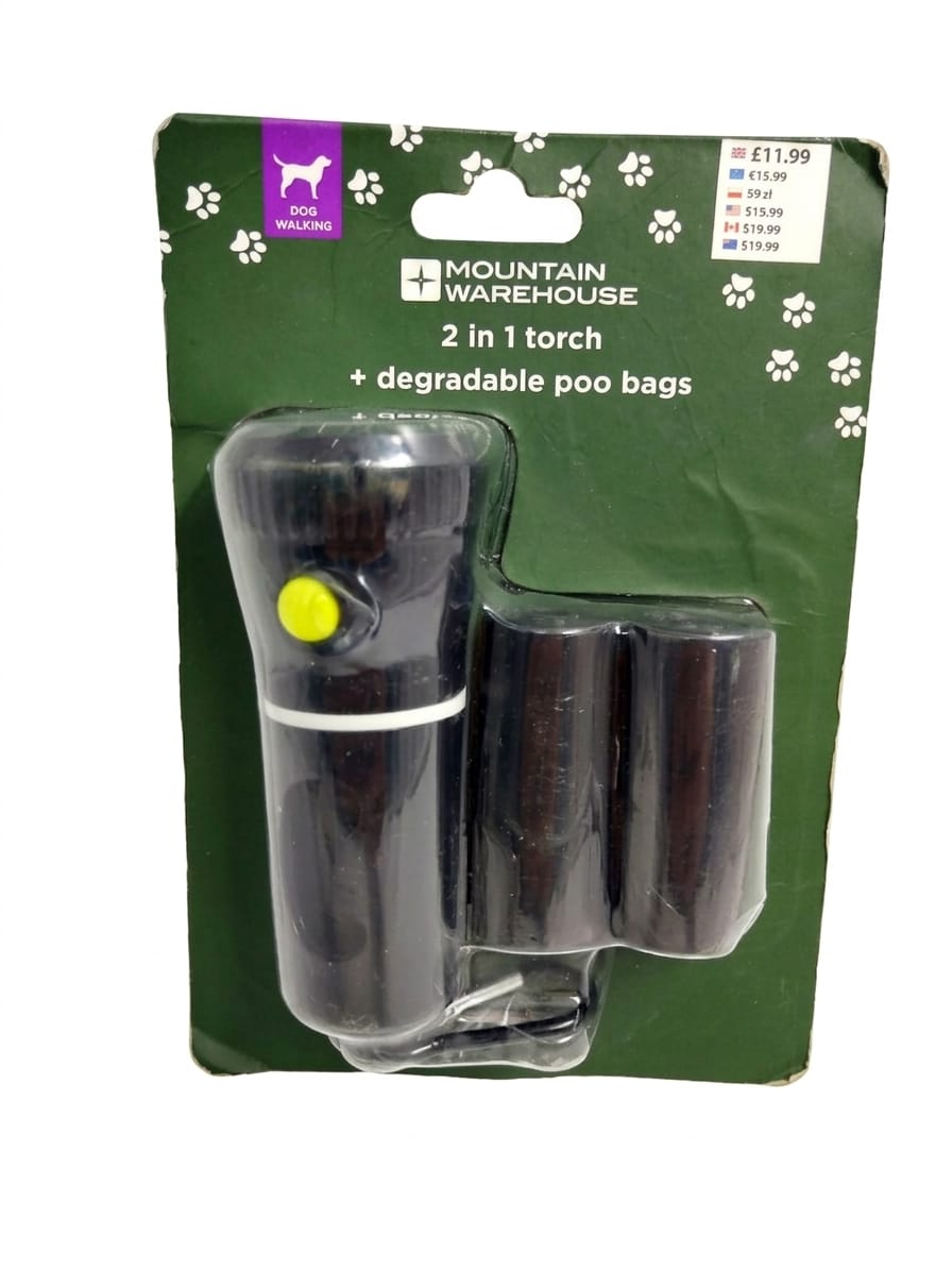 best rechargeable dog walking flashlight 2-in-1 & waste bags dispenser Color:Black Chartreuse Fuze 3Pcs Crystal Clear PVC Rossignol Product Description