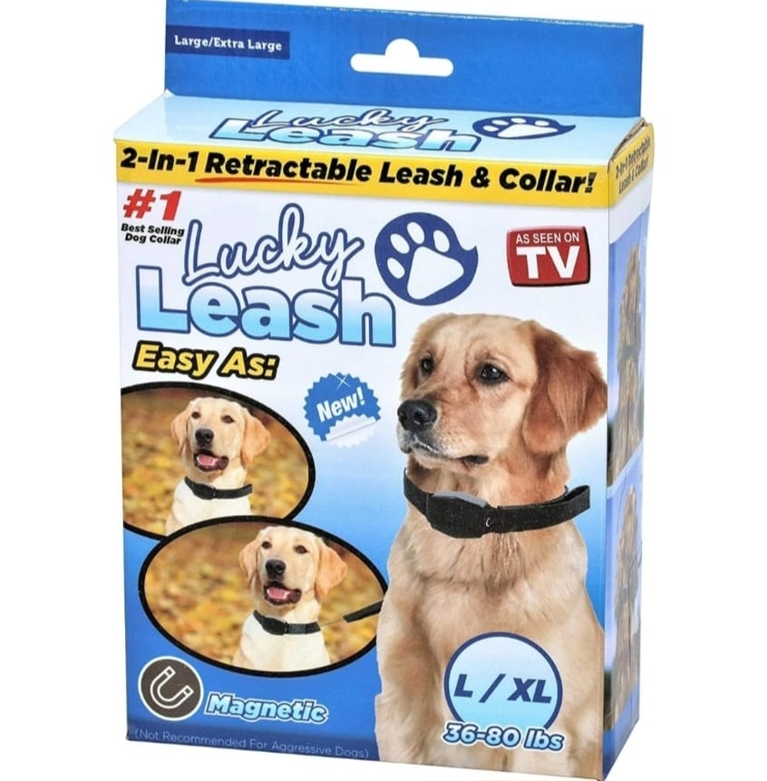 2-in-1 Retractable Leash &amp; Collar