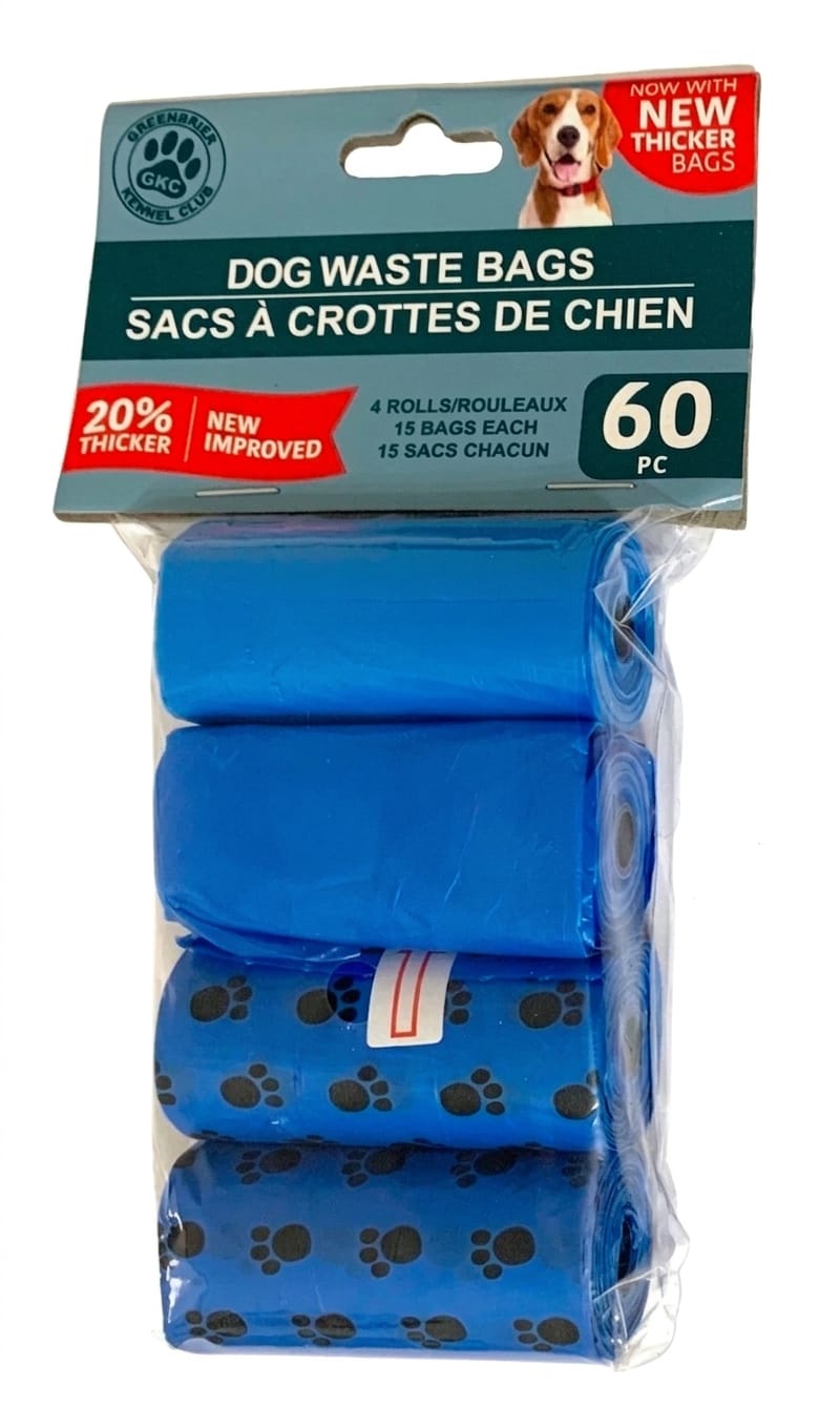 Pet Waste Bags – 60 Pieces 🐾